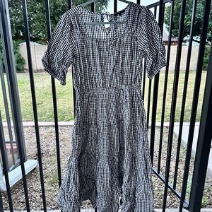 Gingham Checkered Dress